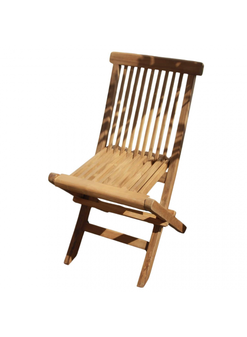 Chaise pliante jardin junior - en bois TECK