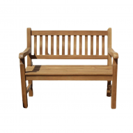 Banc jardin junior - en bois TECK