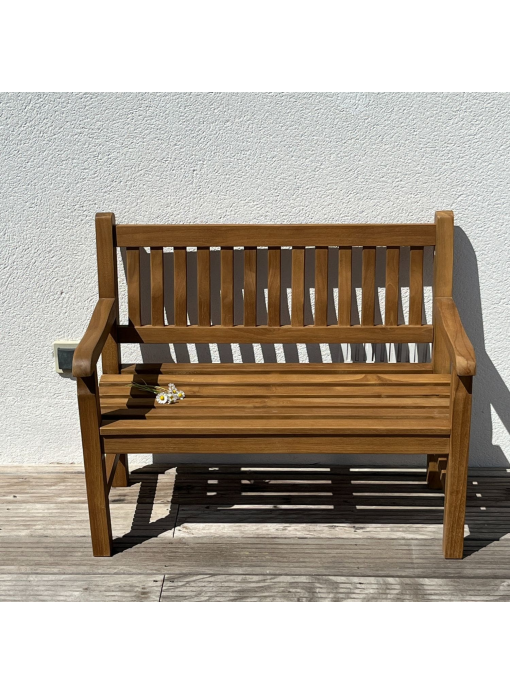 Banc jardin junior - en bois TECK